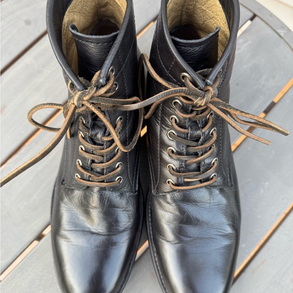 Frye Tyler Black Leather Men\'s Boots